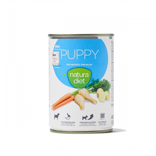 [10296] Natura Diet DOG Puppy 400g x12